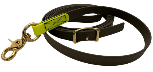 Leine Limited Edition Biothane® - verstellbar mit Conway Schnalle Messing