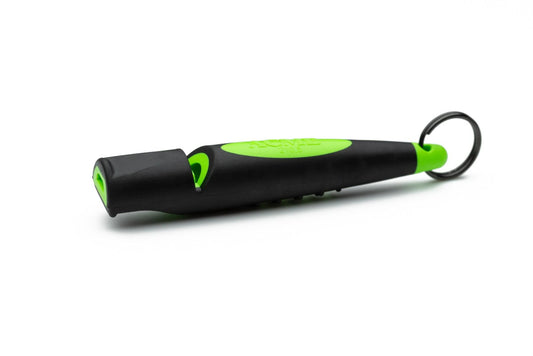 Hundepfeife Alpha schwarz neongrün