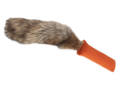 Dummy mit Fuchslunte orange