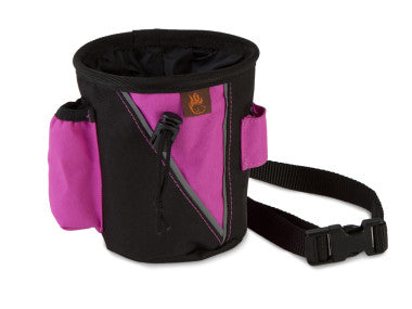 Leckerlitasche schwarz pink